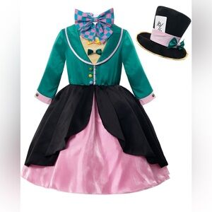 Mad Hatter Costume Girls Halloween